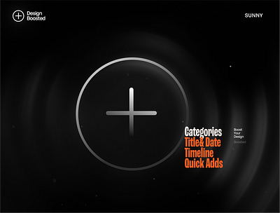Boosted / New/task badge black create design icon interaction keypad orange screen share ui ux