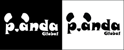 Panda Logo dailylogochallenge day3 logo panda pandaglobal