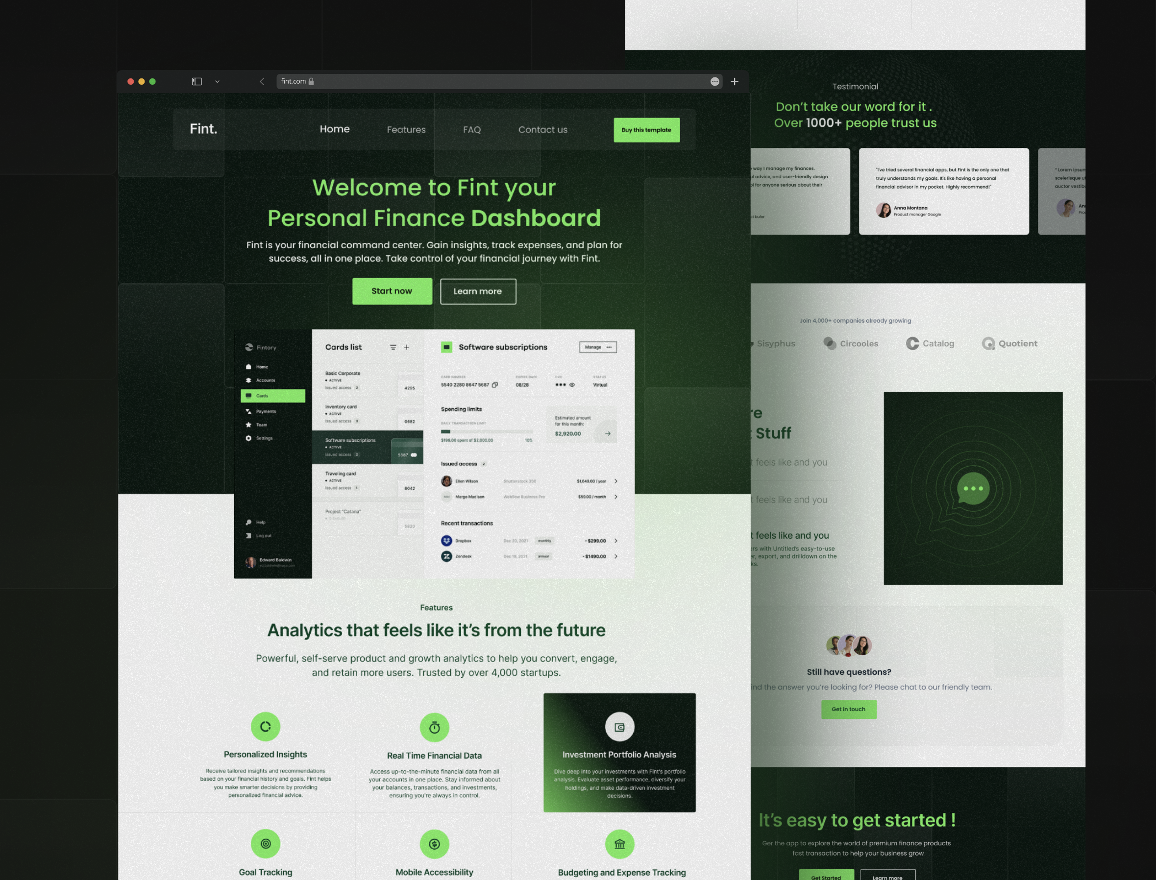 Example of Framer Design Service