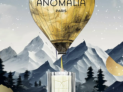 ANOMALIA PARIS - Art of Fire 2danimation after effect animation anomalia paris art of fire branding candle design graphic design illustration motion graphics shape animation shapes