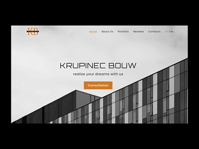 CORPORATE WEBSITE building corporate design ui ux web design
