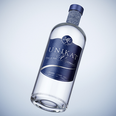 Unikat Silver Pear Brandy Design alcohol brandy design drink graphic design label
