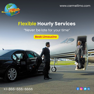 CarmelLimo's Flexible Hourly Services