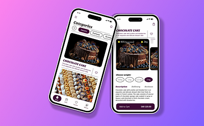 The design for a grocery and handmade goods delivery app🎉💯🥰 delivery design graphic design mobile app ui ux