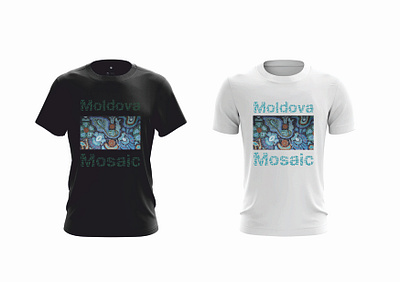 Design Moldova Patriotic T-Shirt branding graphic design