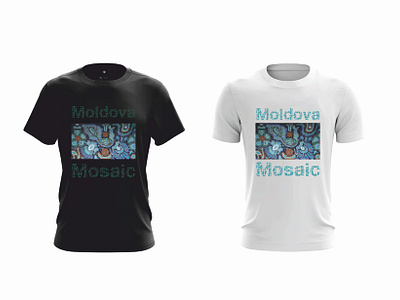 Design Moldova Patriotic T-Shirt branding graphic design