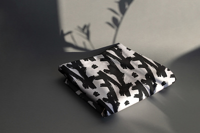 Abstract Pattern Design "Black Matrix" abstract art abstract pattern abstract shapes black and white fabric design illustration art monochrome pattern pattern design textile design vector pattern
