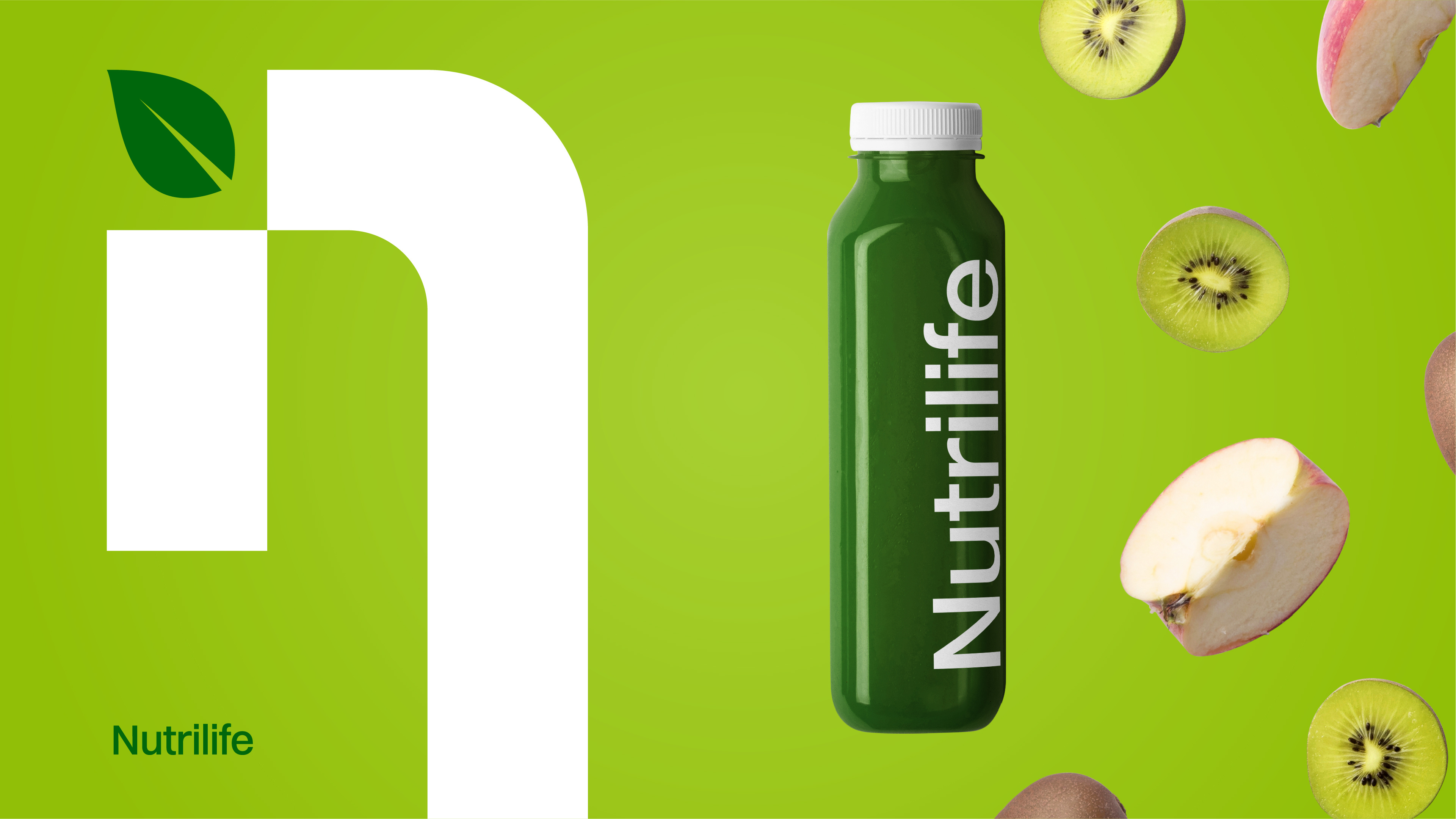 Nutrilife - Logo Design I Fresh Organic Juice Branding beverage beverage logo beverage logo design brand identity branding business identity drinks graphic design identity design juice logo logo branding logo design mineral natural nutrilife nutrilife logo organic product branding visual identity