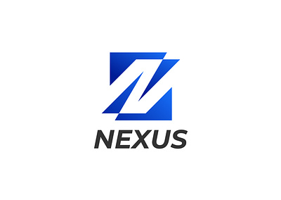 NEXUS COMPANY LOGO DESIGN branding creative logo design gradient logo graphic design logo logo design minimalist logo n logo nexus nexus logo vector