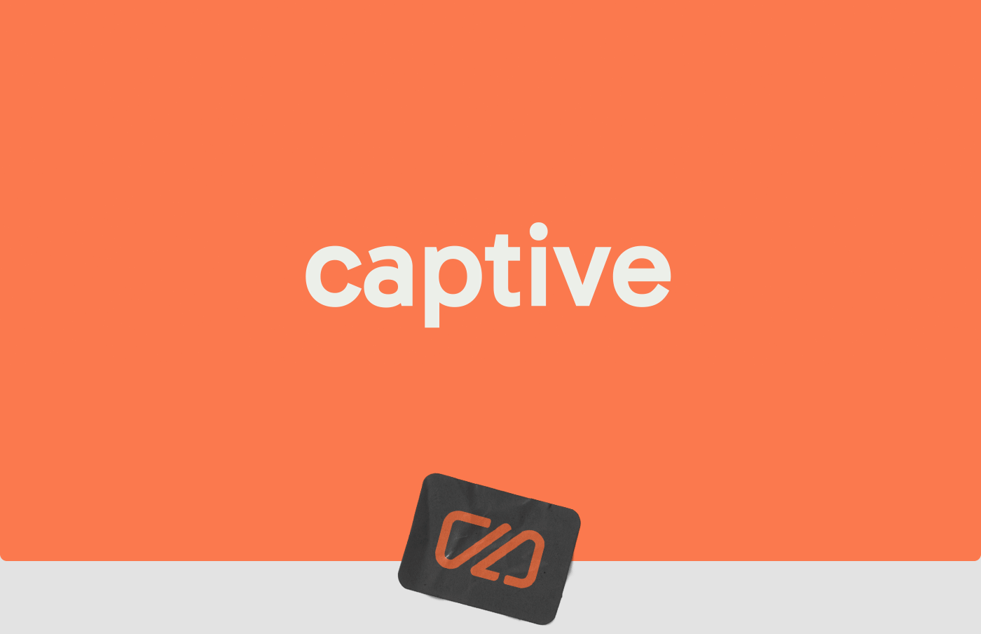 Captive Comunicação branding graphic design motion graphics ui