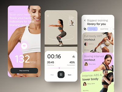 Fitness app design app app design fitness fitness app fitness club mobile app mobile app design mobile design mobile ui workout workout app