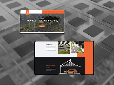 Website design – M.S corporative website electicity figma landing landing page mobile design solar solar design ui ui design web website website design