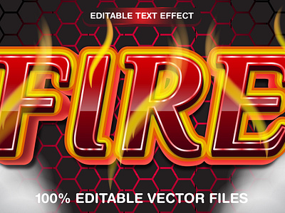 Fire Editable 3d text style effect 3d 3d illustration 3d text effect dark background design fire fire background fire effect fire fighter fire font fire template fire text fire works font effect graphic design illustration polygon background vector vector text vector text mockup