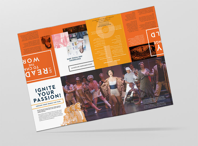 Arts recruiting brochure by Nancy on Dribbble
