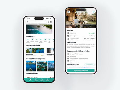Travel Apps graphic design ui