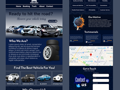 Car Rental Website Design 3d animation branding daily designs daily ui designer figma designs graphic design graphic designe logo motion graphics ui uiuix designer uiux web designer web developer web development website designs wordpress