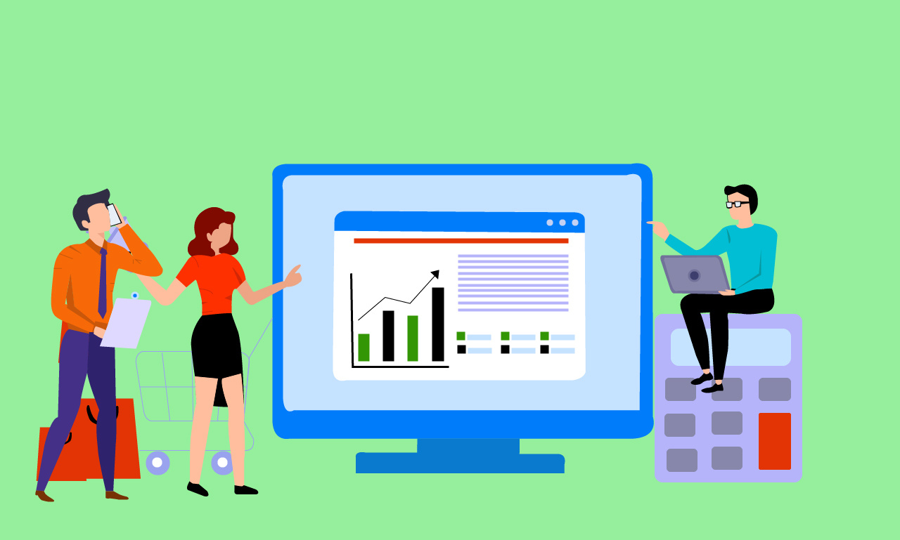 FLAT WEBSITE COVER PAGE by Maham Fatima on Dribbble