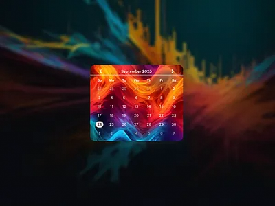 Monthly Calender app artsy branding calender design graphic design illustration logo ui ux vector