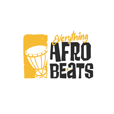 Everything Afrobeats branding design icon logo vector