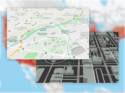 Verizon: Location Technology cartography interaction design maps motion design ui design verizon