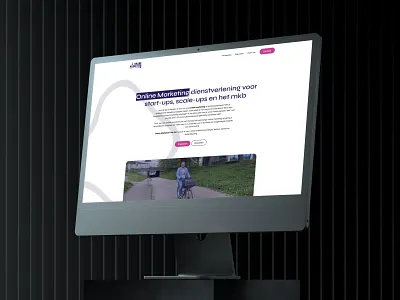 Online Marketeer Per Uur business design marketing wireframe wordpress