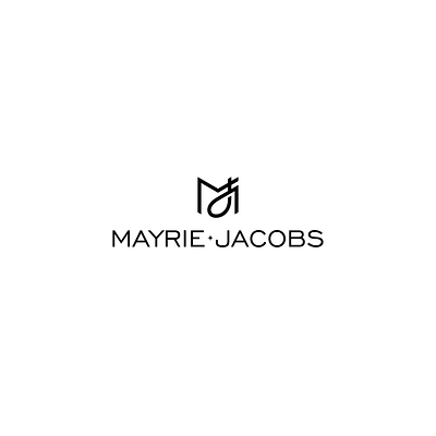 Mayrie Jacobs Fashion Logo branding design icon logo vector