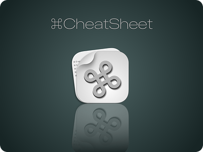CheatSheet Icon icon logo mac os sketch sketchapp