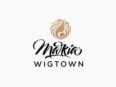 Makia Wigtown Logo branding design icon illustration logo vector