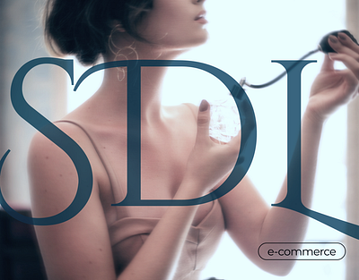 SDL / Fragrance shop branding ui ux web design
