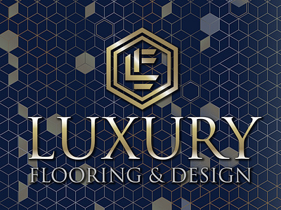 LUXURY FLOORING & DESIGN LOGO DESIGN logo design logo design by blake andujar luxury flooring design