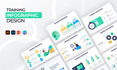 Training Infographic Design business presentation canva presentation design graphic design pitch deck powerpoint powerpoint presentation presentation design ui