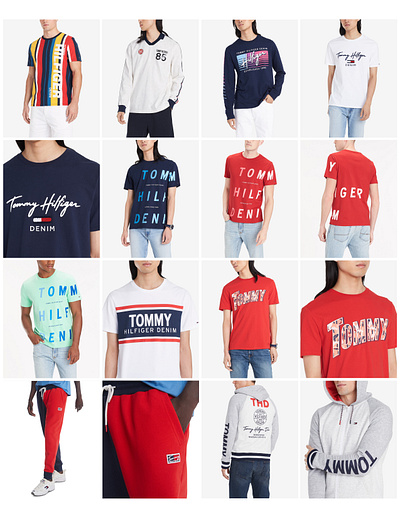 Tommy Hilfiger Denim Samples graphic design t shirt textile