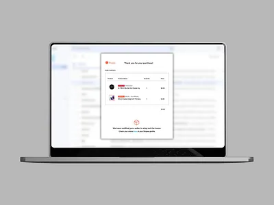#04 Daily UI Challenge: Email Receipt design ui uiux design ux