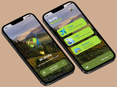 Travela App UI ✈️ app icon