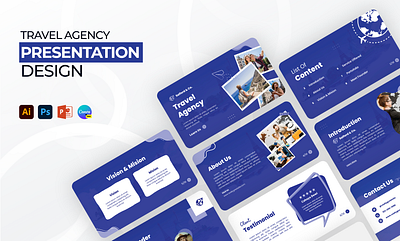 Travel Agency Presentation Design business presentation canva presentation design graphic design pitch deck powerpoint powerpoint presentation presentation design