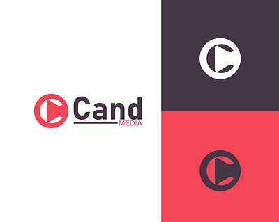 Letter'C' Media logo branding design graphic design letter c logo logo medialogo