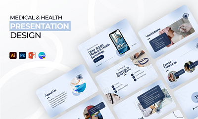 Medical & Health Presentation Design business presentation canva presentation design graphic design pitch deck powerpoint powerpoint presentation presentation design ui