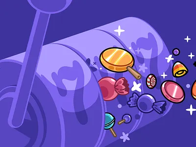 Sherbet UI brazil character color design fun illustration logo sao paulo thunder rockets ui