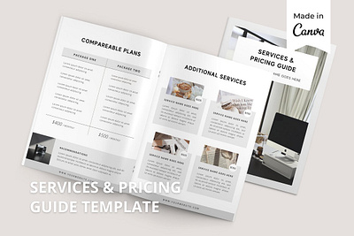 Services and Pricing Guide Template client onboarding client proposal client welcome book coaching template ebook template linesheet template price list template pricing sheet product sales sheet service and pricing service provider services and pricing workbook template