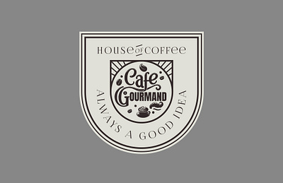 CAFÉ - COFFEE animal branding cafe coffee design graphic design icon identity illustration logo ui vector
