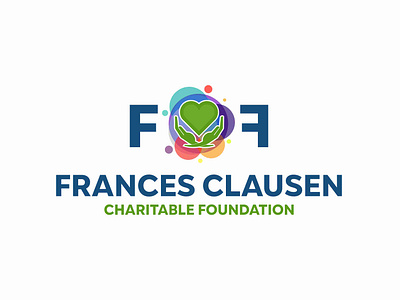 Frances Clausen Logo Design branding graphic design logo shape unity.