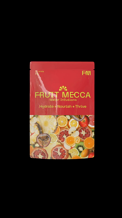 FRUIT MECCA PACKAGING DESIGN brand design brand designer branding design graphic design illustration logo packaging packaging design