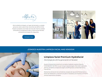 Web Estetica beauty bienestar web desing