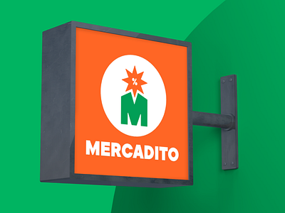 Rebranding - Mercadito branding food latinoamerica logo shopping socialimpact