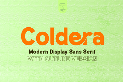 Coldera Typeface art branding calligraphy comic design display flyer font graphic graphic design lettering logo logotype magazine modern retro sans serif typeface typography vector