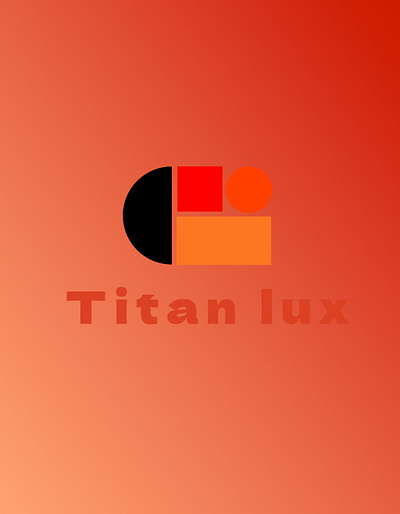 Titan Lux logo and brand Identity branding graphic design logo