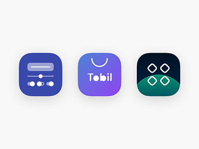 Random icons 2 android design gradient graphic design icon logo material sketch