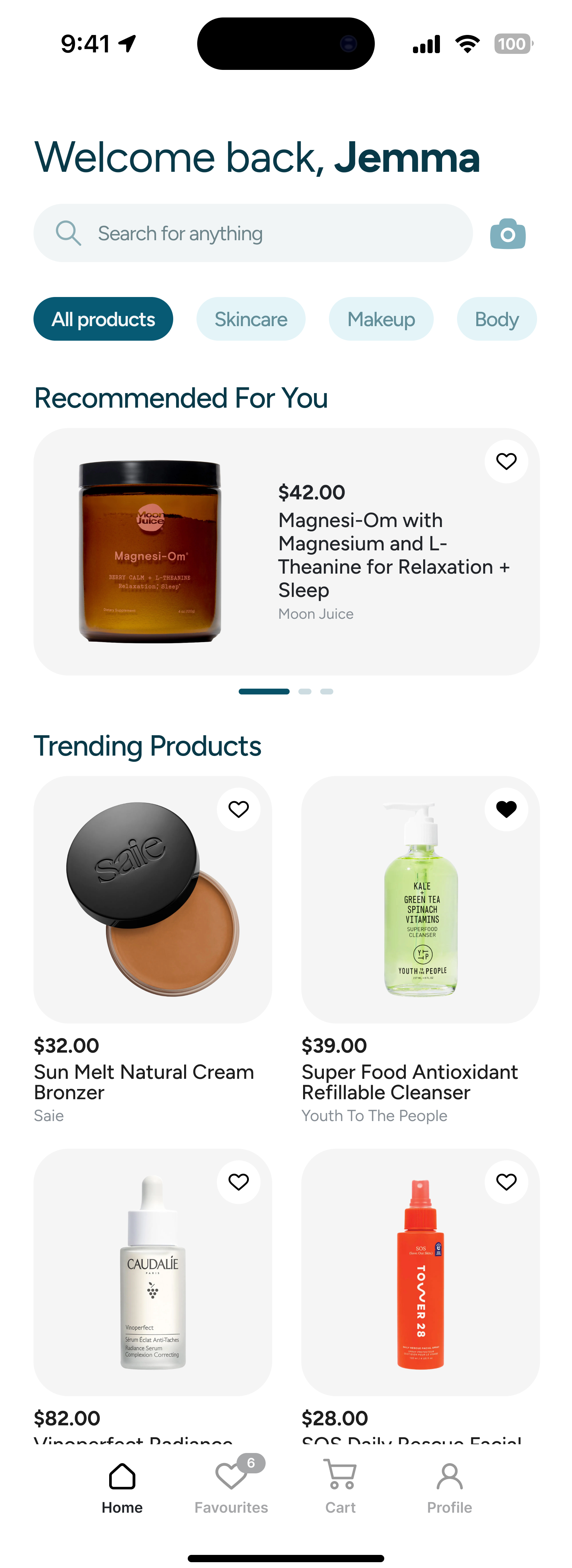 Beauty Ecommerce Home page beauty app beauty ecommerce design ecommerce redesign skincare skincare app skincare home page mobile ui