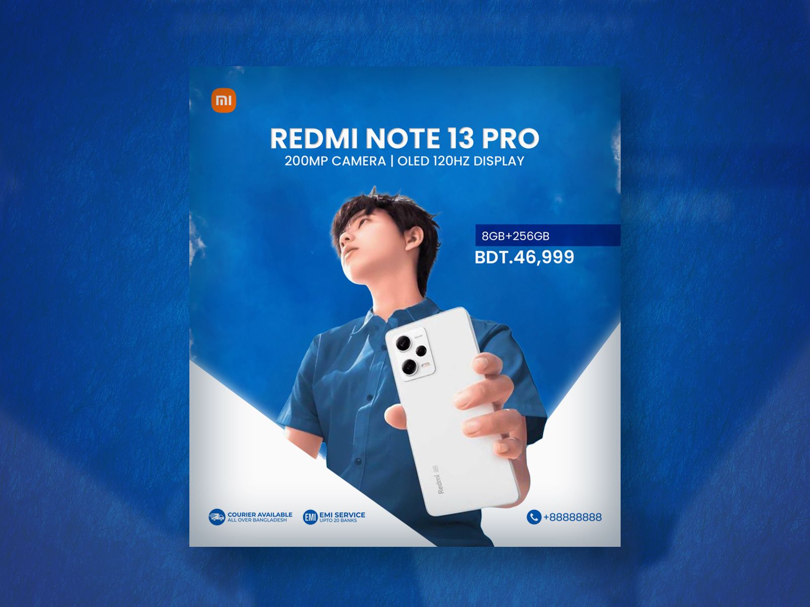 social media banner ads designed for smartphone brand Xiaomi banner ad banner design graphicsdesign social media design socialmediadesign