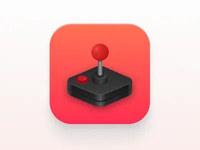 Apple Arcade Icon apple arcade figma game icon ios ios icon sketch skeuomorphism svg ui vector